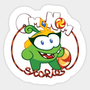 Candy Om Nom Sticker